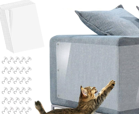 Cat scratching purr patio sofa with cat protector